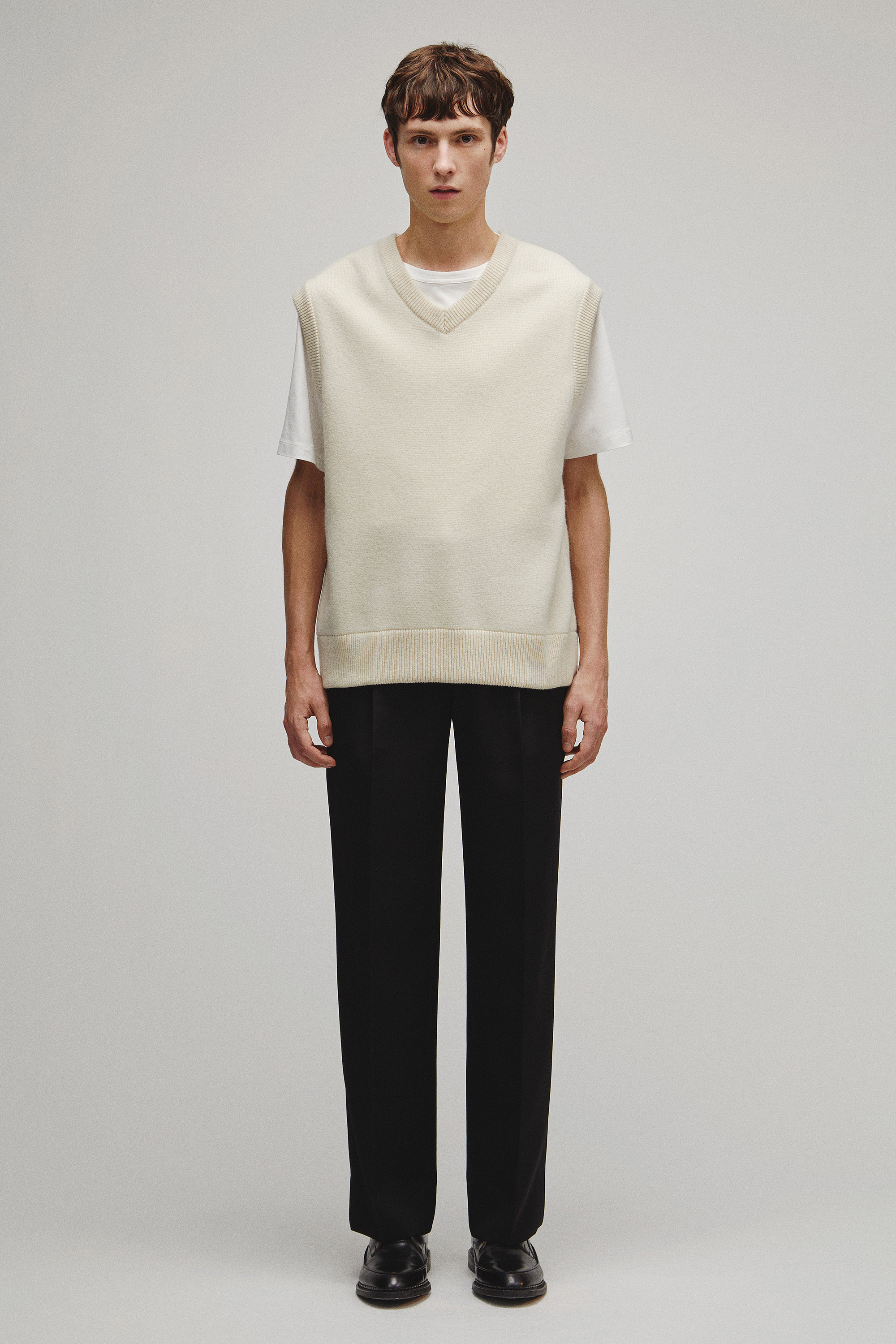 RERACS V NECK PULLOVER KNIT VEST