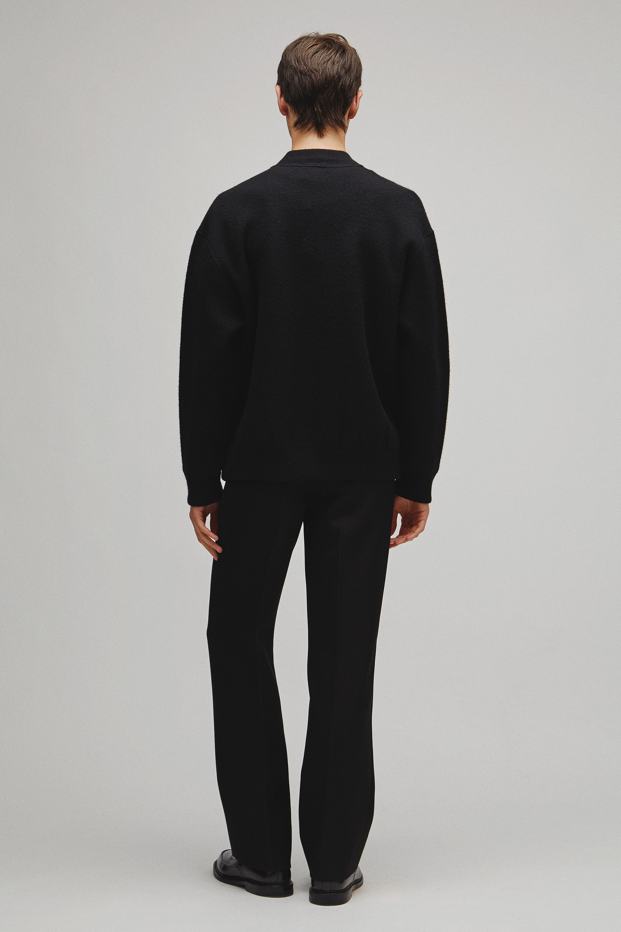 RERACS SNAP BUTTON KNIT CARDIGAN
