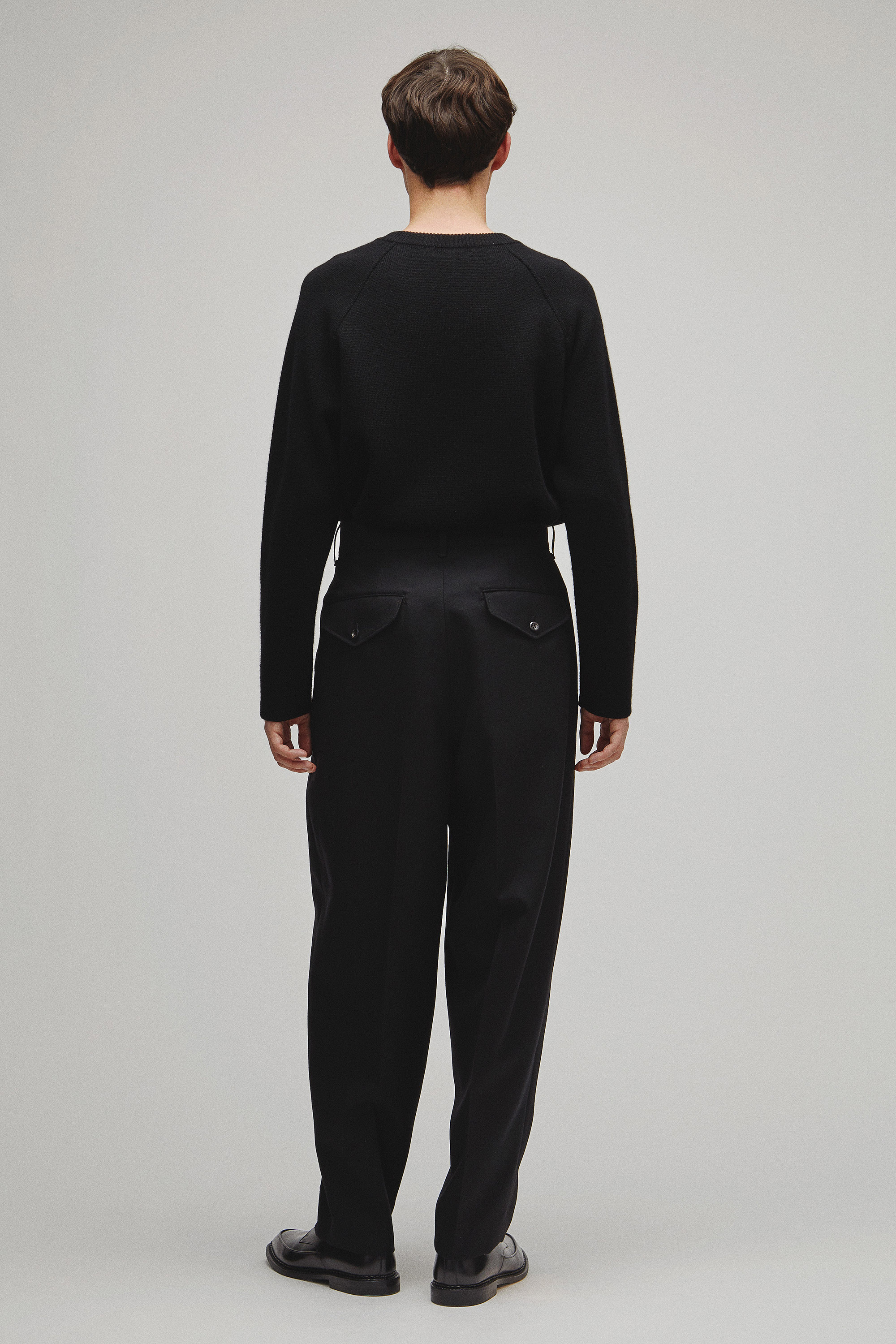 RERACS DEEP TUCK WIDE SLACKS