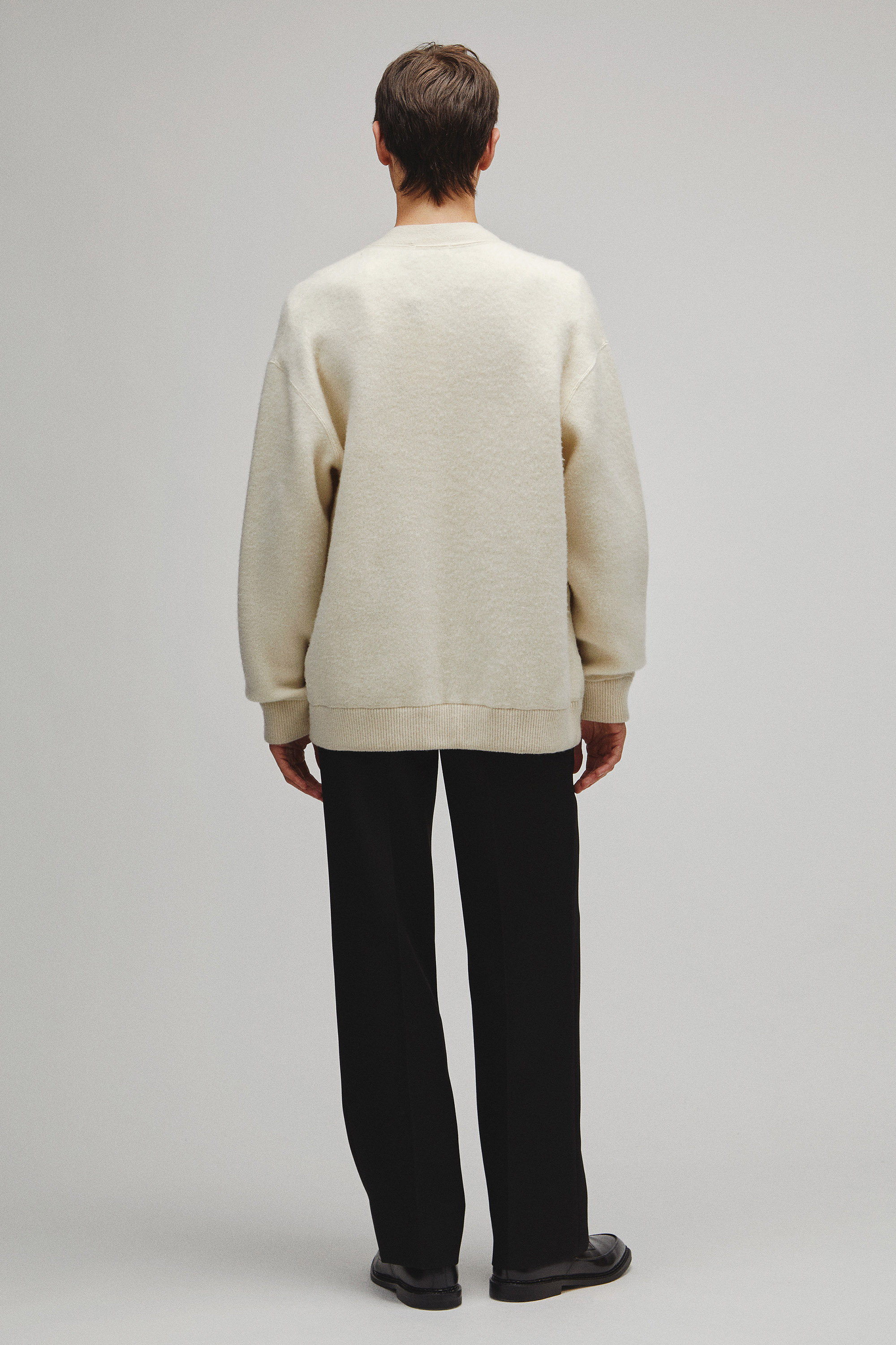 RERACS SNAP BUTTON KNIT CARDIGAN