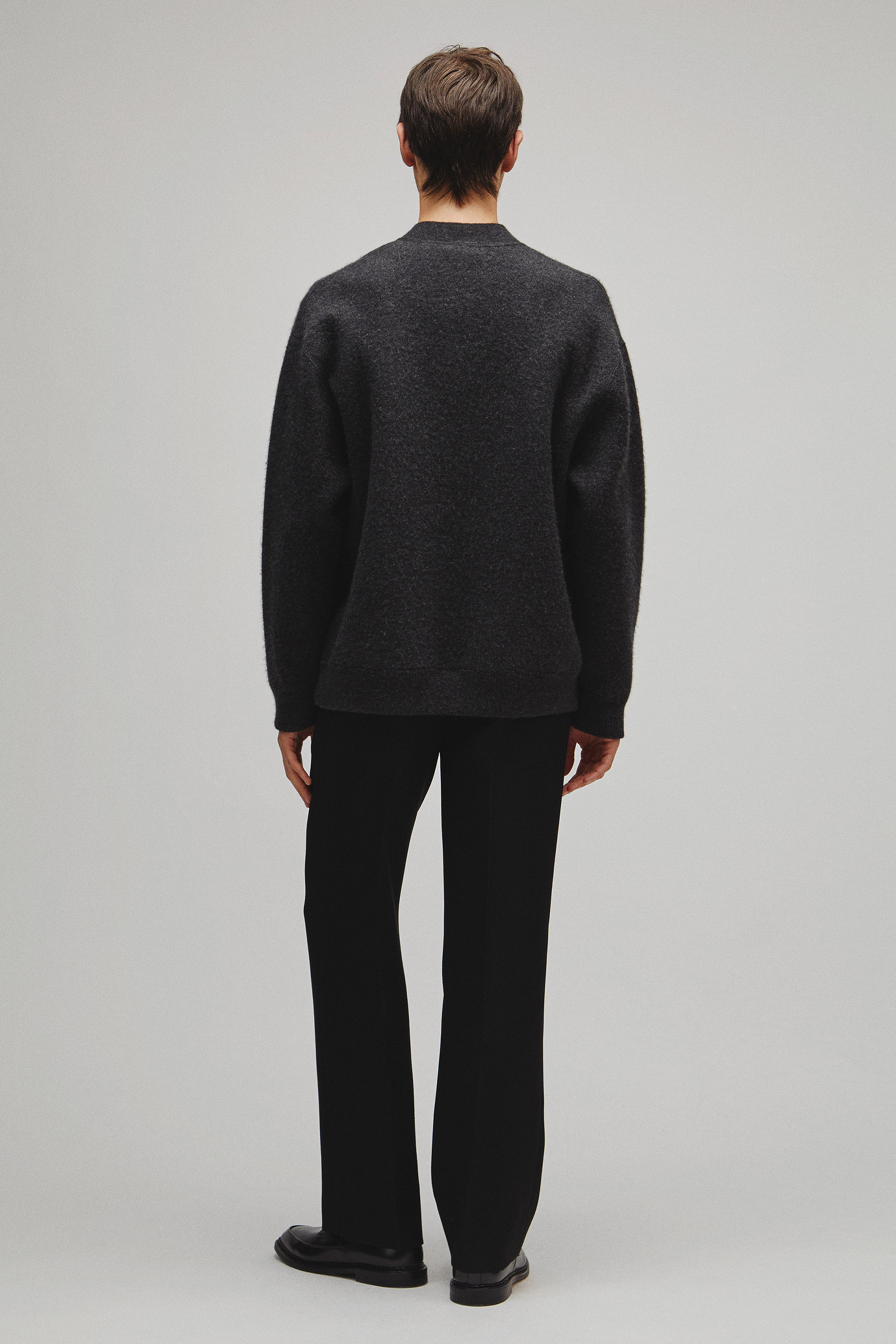 RERACS SNAP BUTTON KNIT CARDIGAN