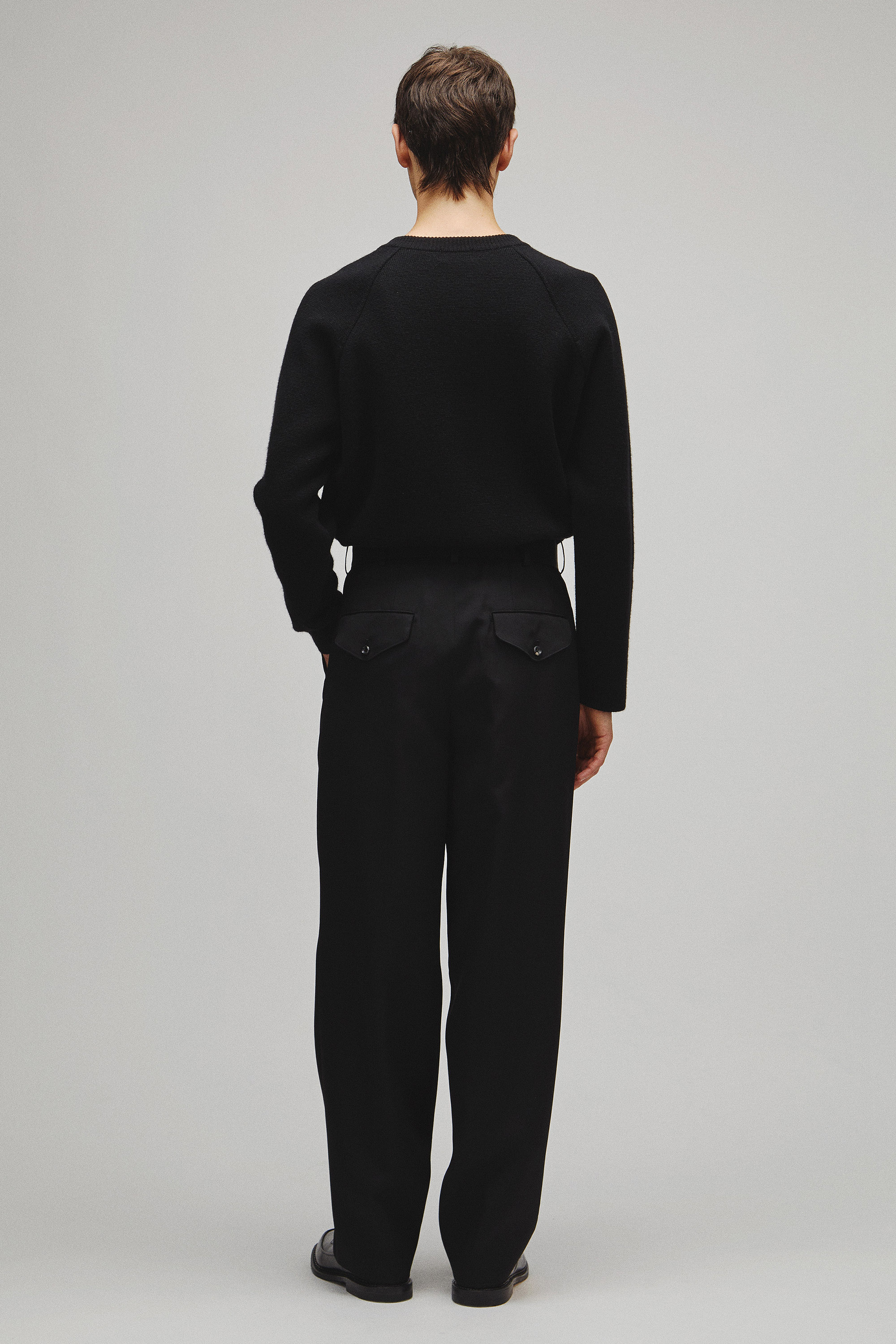 RERACS 2 TUCK WIDE SLACKS