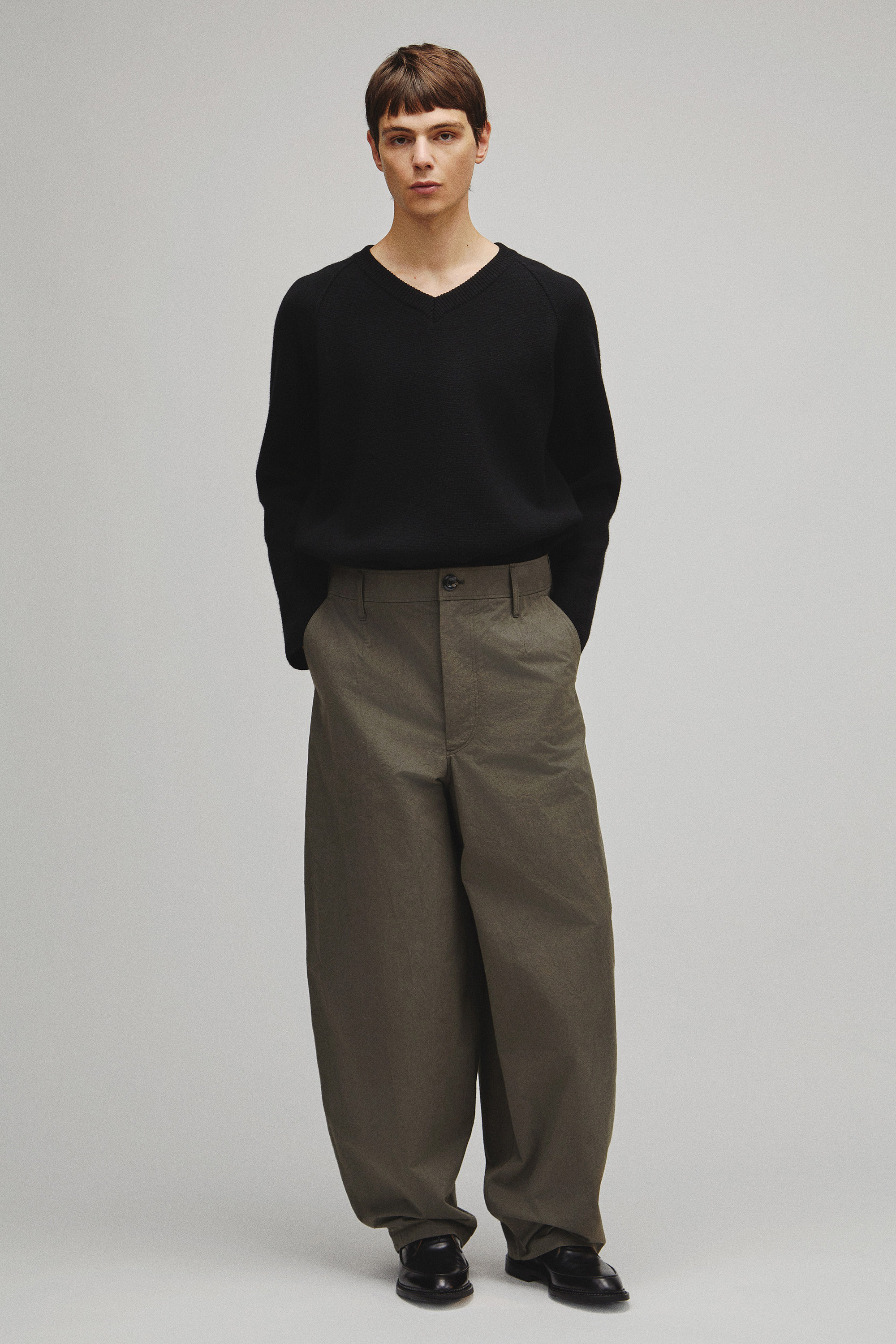 RERACS WIDE BARREL PANTS