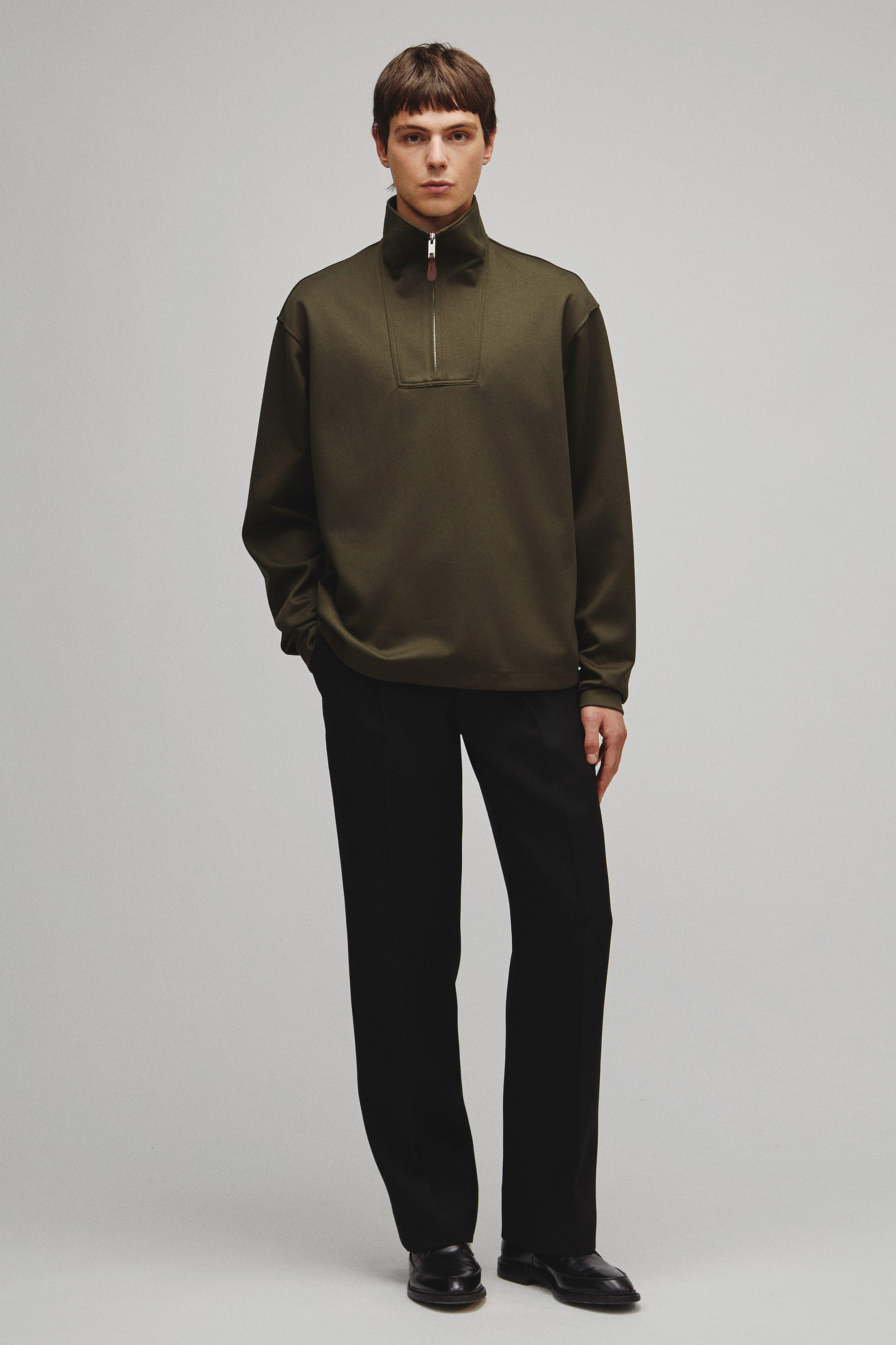 RERACS HALF ZIP PULLOVER