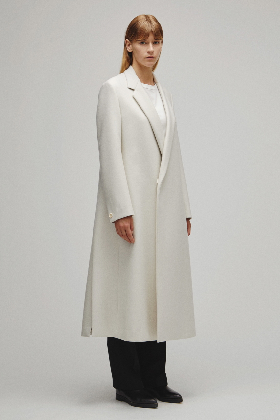 RERACS NOTCHED A-LINE COAT