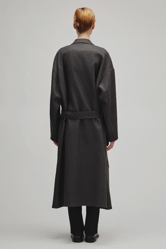 RERACS PEAKED LAPEL SHIRT COAT