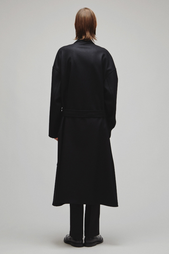 RERACS PEAKED LAPEL SHIRT COAT