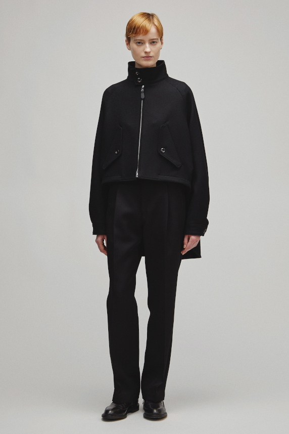 RERACS BACK TAIL HARRINGTON JACKET