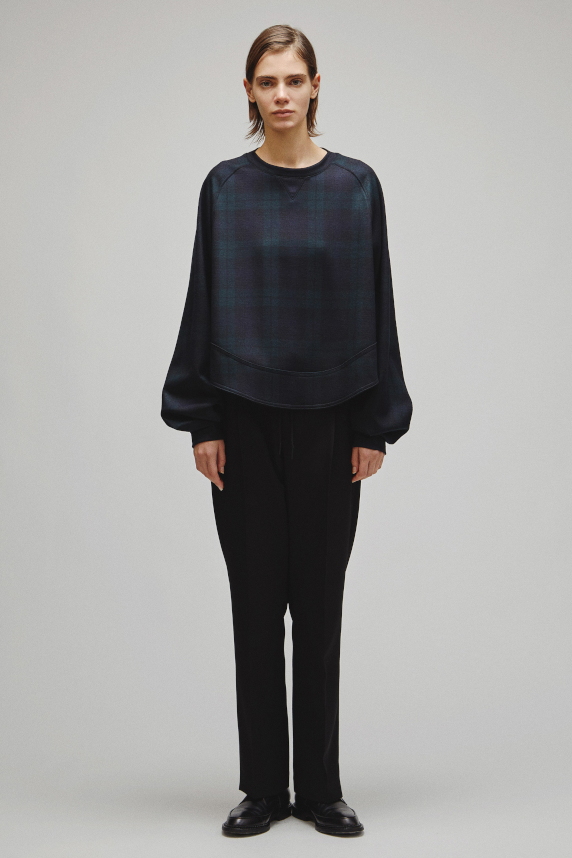 RERACS A-LINE SHORT RAGLAN SWEAT