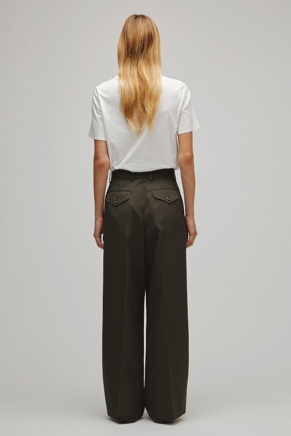 RERACS DARTS WIDE SLACKS