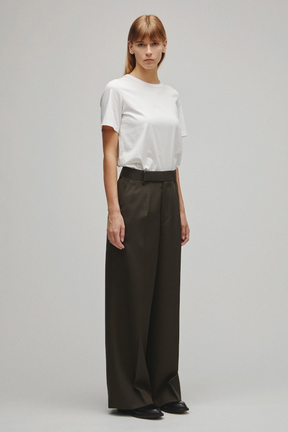 RERACS DARTS WIDE SLACKS