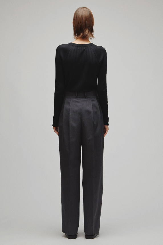 RERACS 2 TUCK WIDE SLACKS