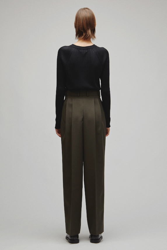 RERACS 2 TUCK WIDE SLACKS