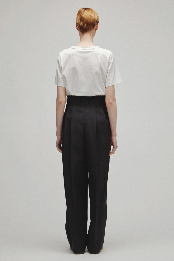 RERACS 2 TUCK WIDE SLACKS