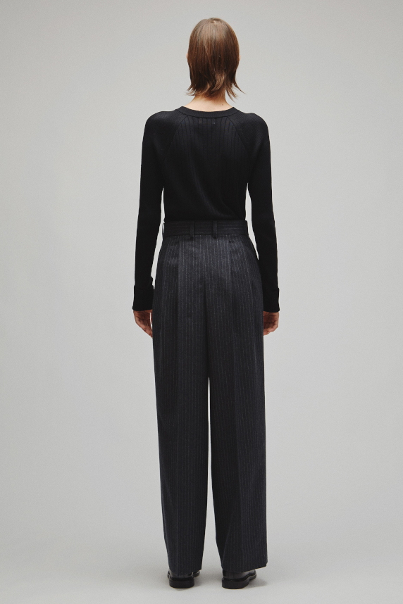 RERACS 2 TUCK WIDE SLACKS