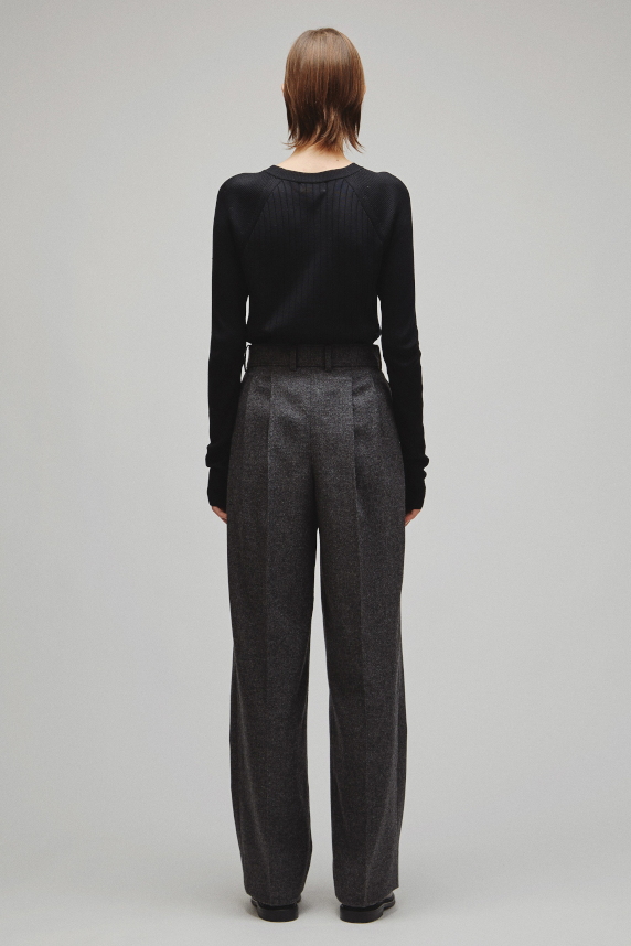 RERACS 2 TUCK WIDE SLACKS