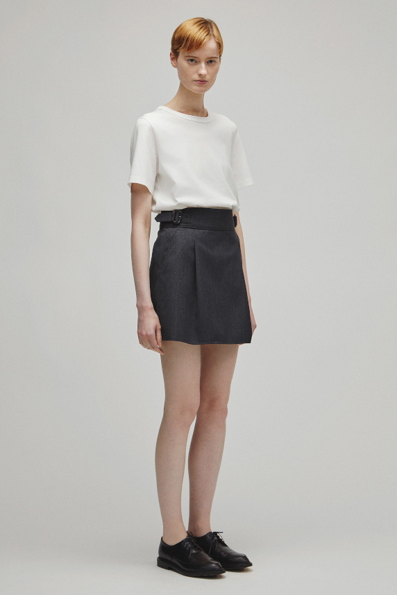 RERACS RAYERED SKIRT SHORTS