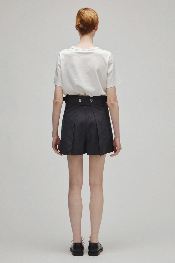 RERACS RAYERED SKIRT SHORTS