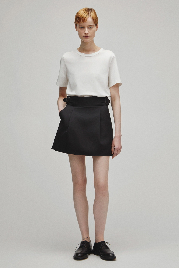 RERACS RAYERED SKIRT SHORTS