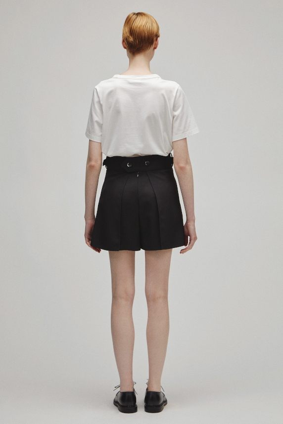 RERACS RAYERED SKIRT SHORTS