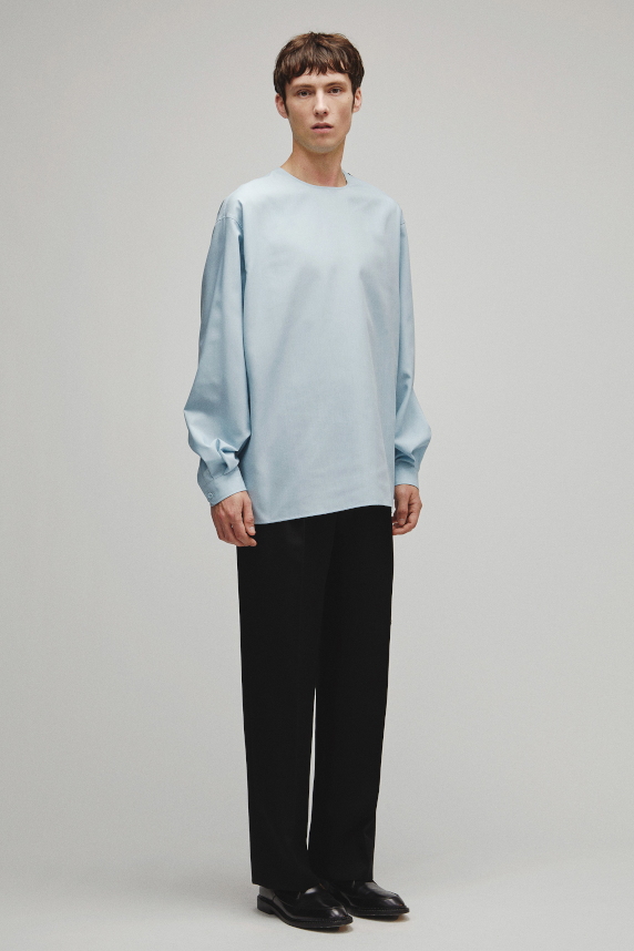 THE SIDE ZIP PULLOVER SHIRT