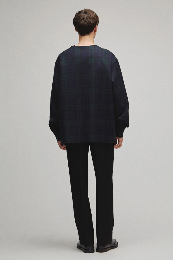 THE SIDE ZIP PULLOVER SHIRT