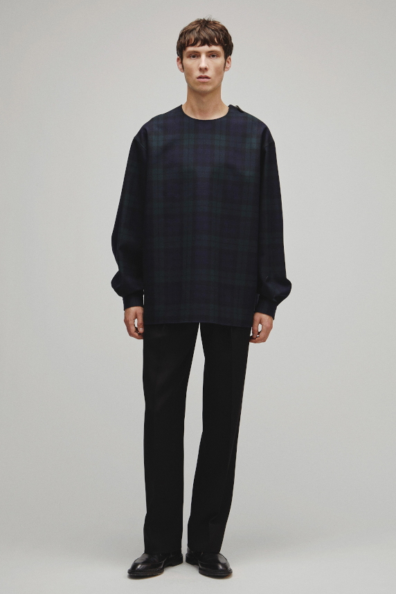 THE SIDE ZIP PULLOVER SHIRT