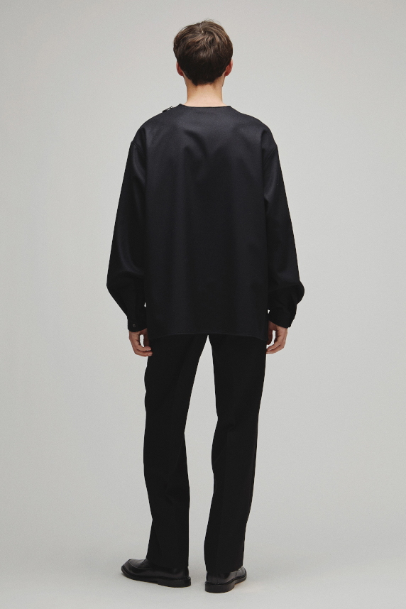 THE SIDE ZIP PULLOVER SHIRT