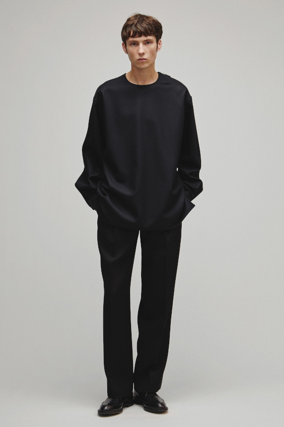 THE SIDE ZIP PULLOVER SHIRT