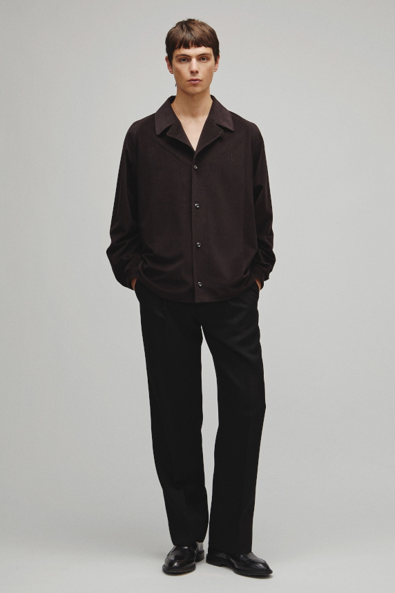 RERACS OPEN COLLAR SHIRT