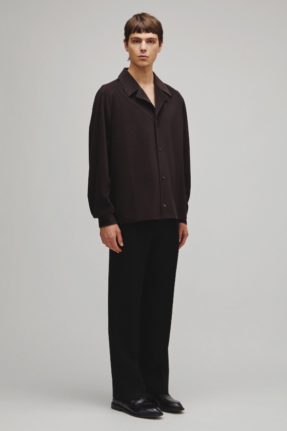 RERACS OPEN COLLAR SHIRT