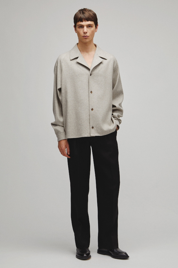 RERACS OPEN COLLAR SHIRT