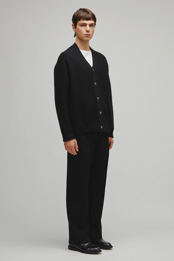 RERACS SNAP BUTTON KNIT CARDIGAN