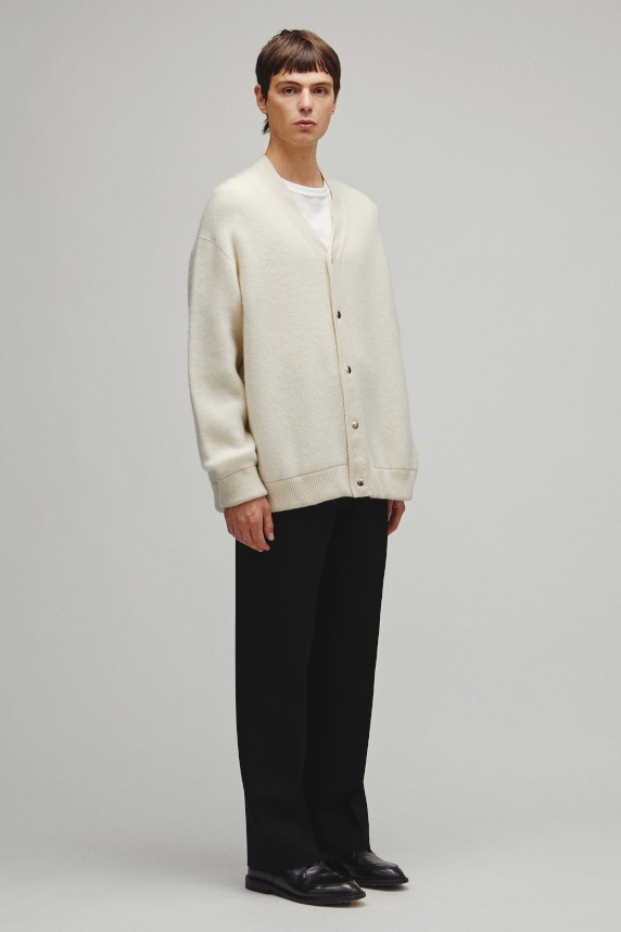 RERACS SNAP BUTTON KNIT CARDIGAN