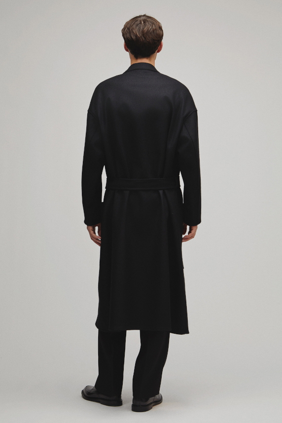 RERACS PEAKED LAPEL SHIRT COAT