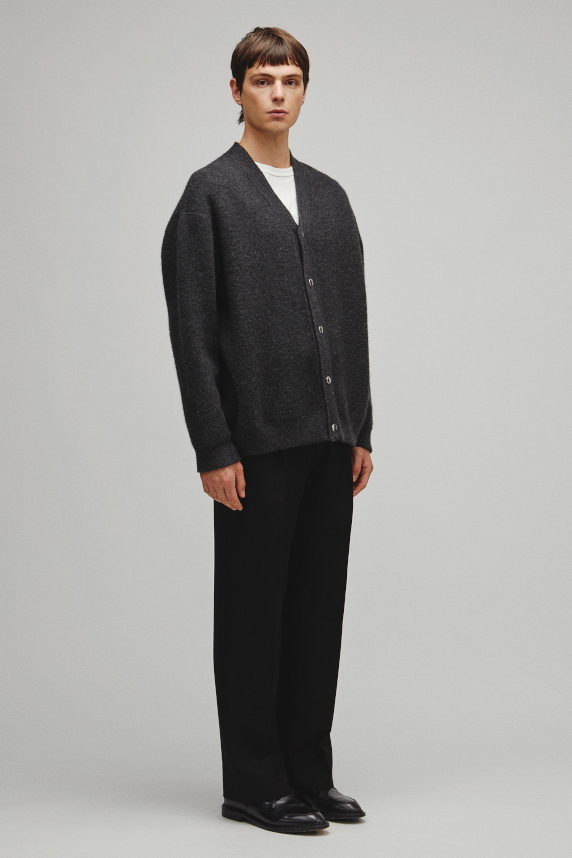RERACS SNAP BUTTON KNIT CARDIGAN