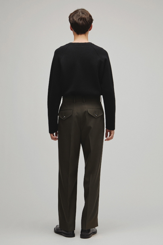 RERACS DARTS WIDE SLACKS