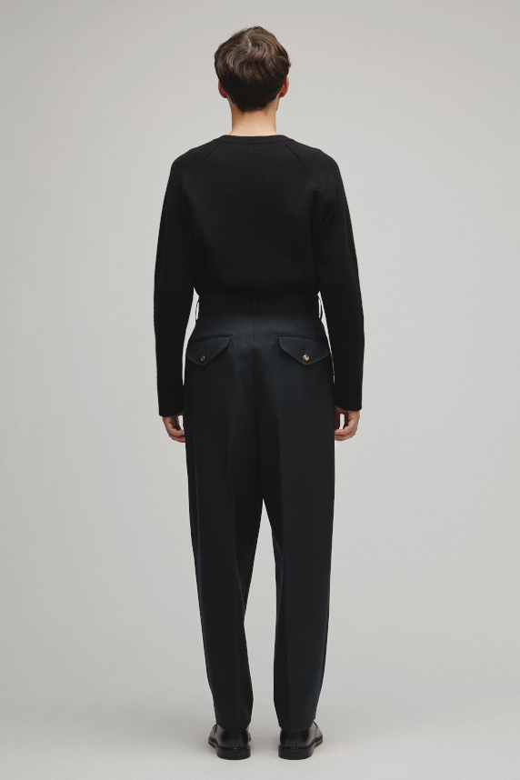 RERACS DEEP TUCK WIDE SLACKS