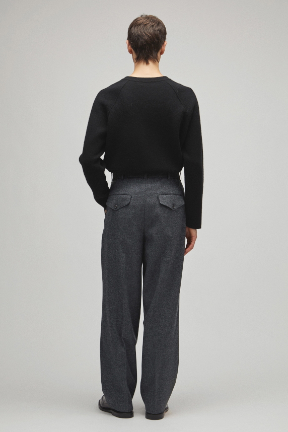 RERACS 2 TUCK WIDE SLACKS