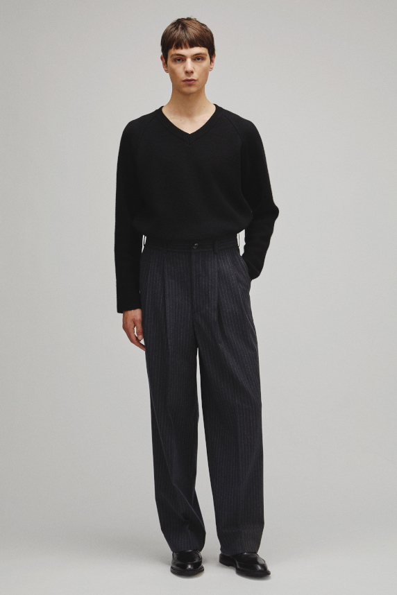 RERACS 2 TUCK WIDE SLACKS