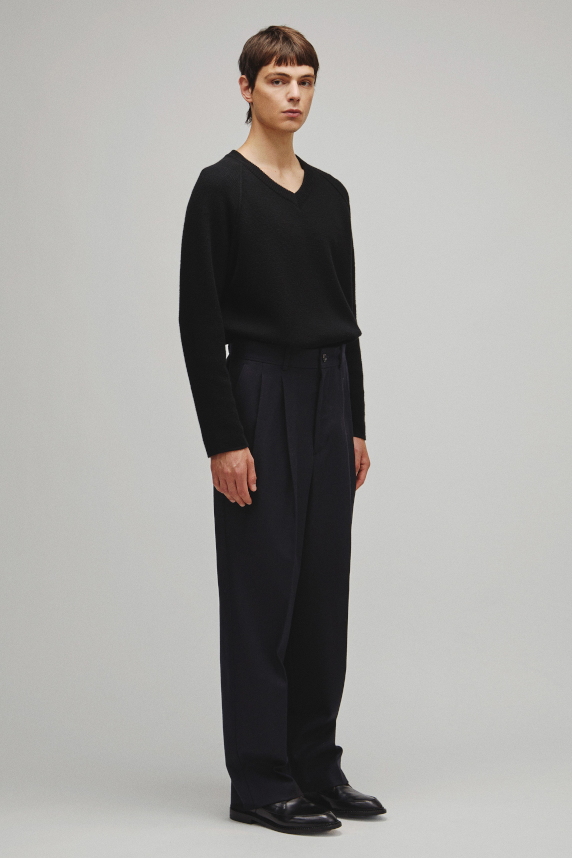 RERACS 2 TUCK WIDE SLACKS