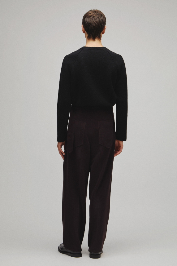THE BELTED WIDE 5POCKET PANTS