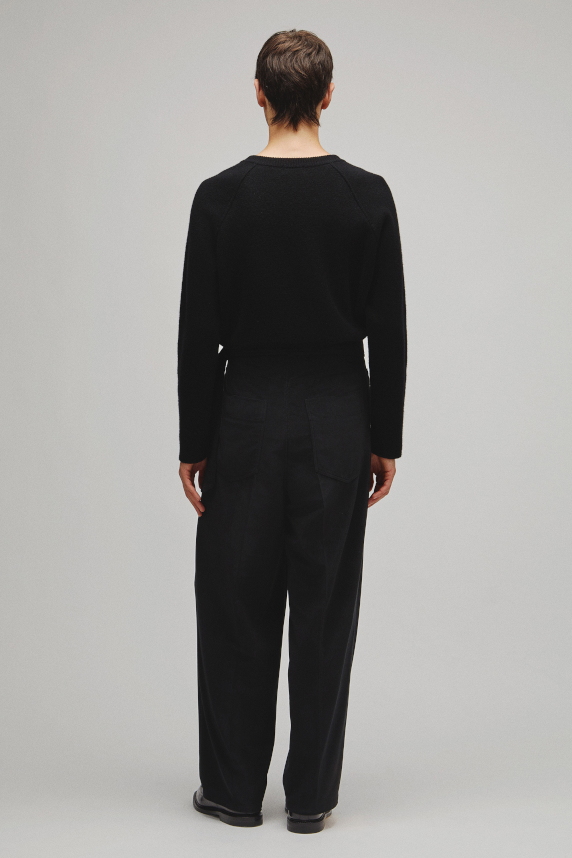 THE BELTED WIDE 5POCKET PANTS