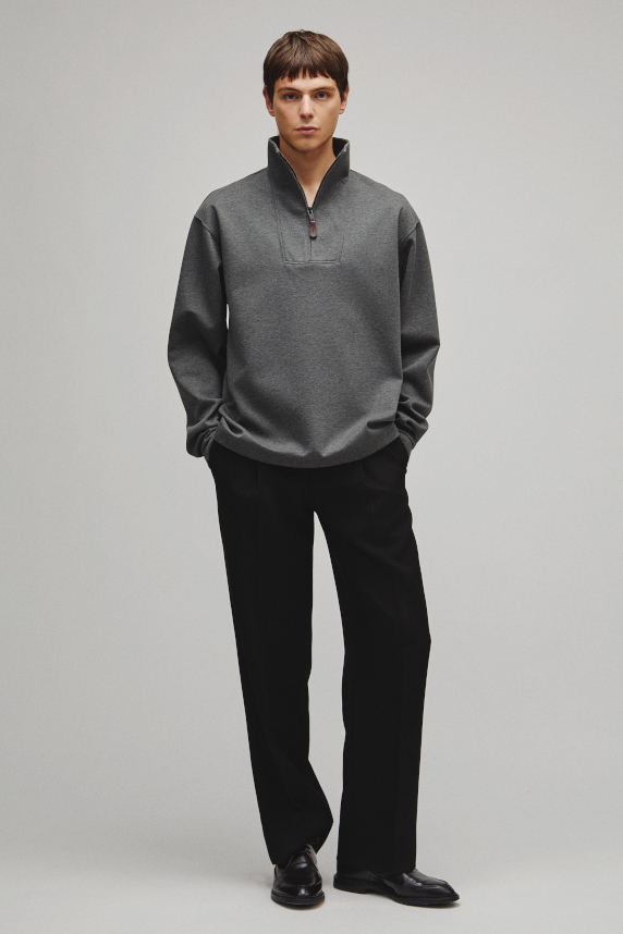 RERACS HALF ZIP PULLOVER