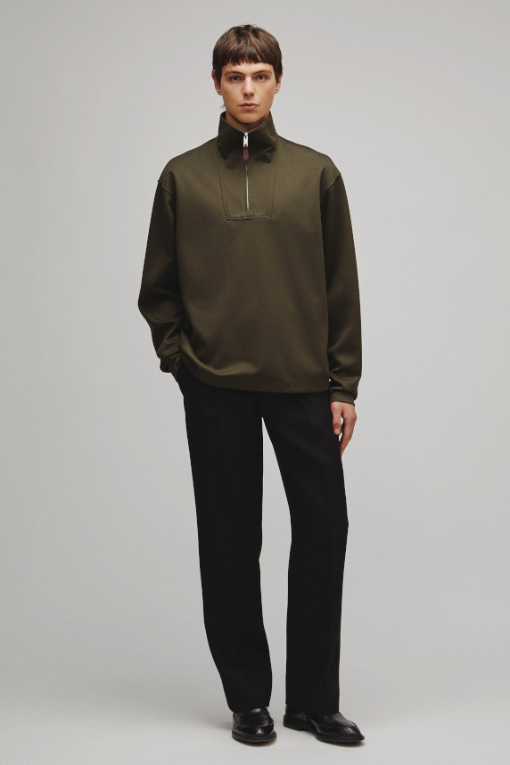 RERACS HALF ZIP PULLOVER