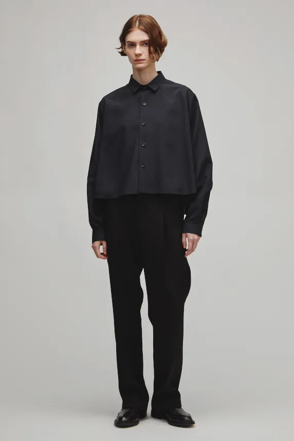RERACS REGULAR COLLAR A-LINE SHIRT