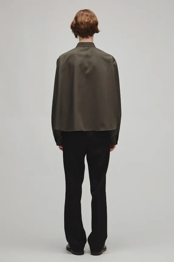 RERACS REGULAR COLLAR A-LINE SHIRT