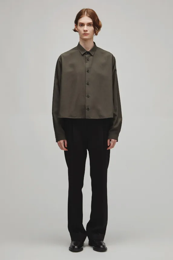 RERACS REGULAR COLLAR A-LINE SHIRT