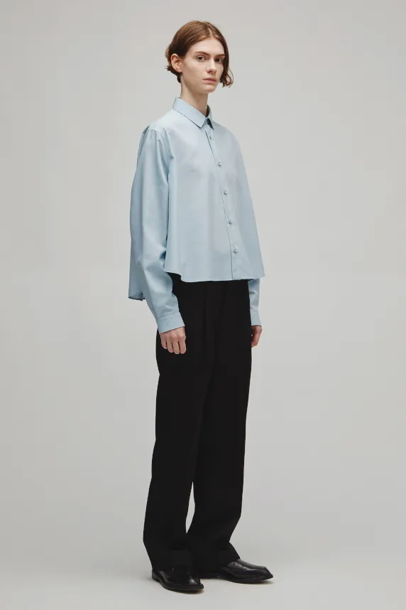RERACS REGULAR COLLAR A-LINE SHIRT