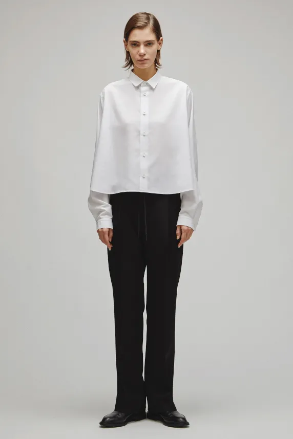 RERACS REGULAR COLLAR A-LINE SHIRT